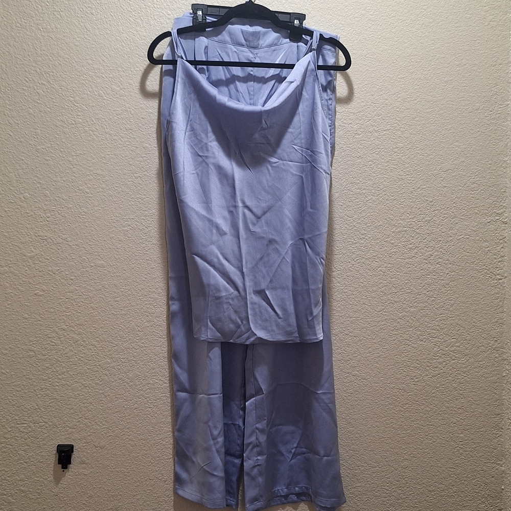NWOT SHEIN Light Blue Top And Pants